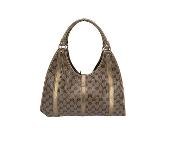 GUCCI Borsa Hobo in Tela Col. Oro Hobo M