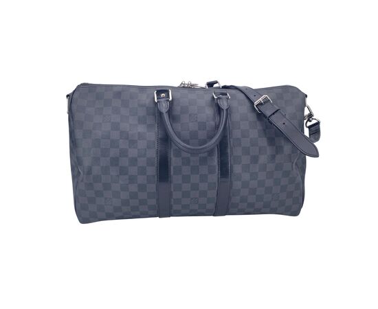 LOUIS VUITTON Borsa da Viaggio in Tela Col. Nero Keepall L LOUIS VUITTON Borsa da Viaggio in Tela Col. Nero Keepall L