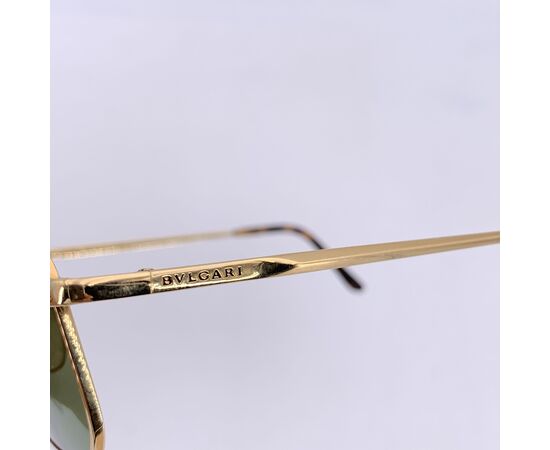 BVLGARI Occhiali da Sole in Metallo Col. Oro