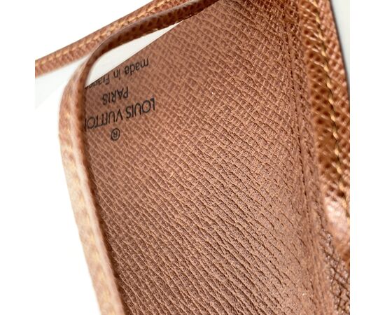 LOUIS VUITTON Accessorio Vintage in Pelle Col. Marrone S