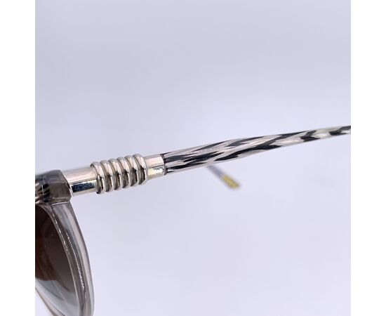 GIANNI VERSACE Occhiali da Sole Vintage in Acetato Col. Grigio