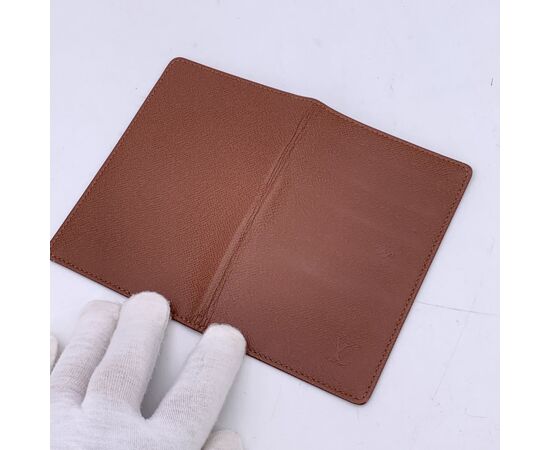 LOUIS VUITTON Accessorio Vintage in Pelle Col. Marrone S