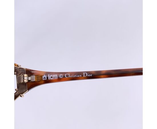 DIOR Occhiali da Sole Vintage in Metallo Col. Oro