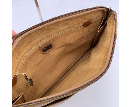 GUCCI Borsa a Tracolla Vintage in Pelle Col. Marrone M