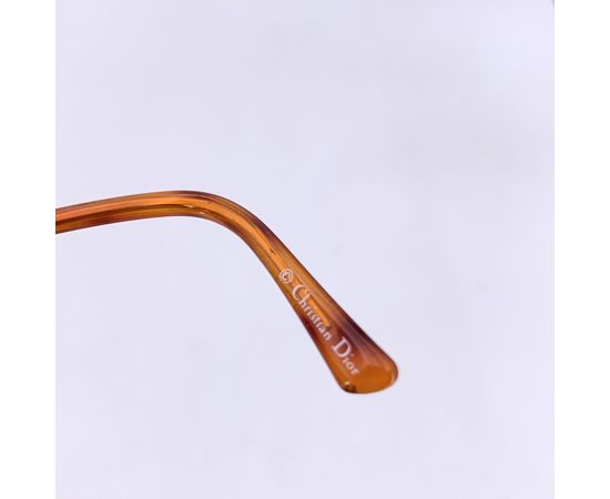 DIOR Occhiali da Sole Vintage in Metallo Col. Oro