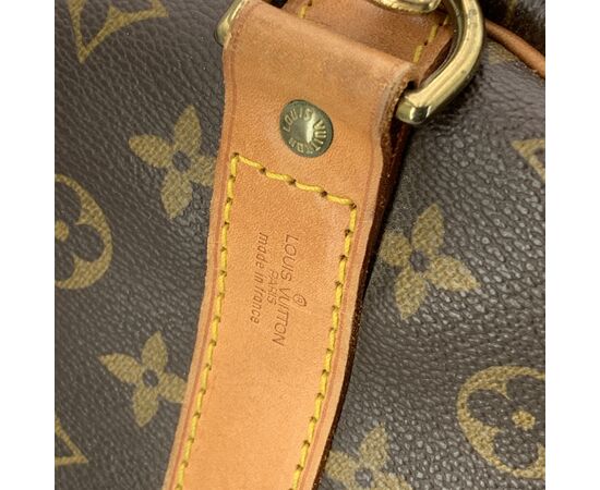 LOUIS VUITTON Borsa da Viaggio Vintage in Tela Col. Marrone Keepall L