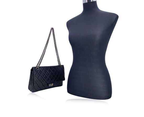 CHANEL Borsa a Tracolla in Pelle Col. Nero 2.55 M CHANEL Borsa a Tracolla in Pelle Col. Nero 2.55 M