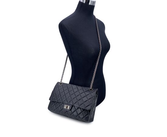 CHANEL Borsa a Tracolla in Pelle Col. Nero 2.55 M CHANEL Borsa a Tracolla in Pelle Col. Nero 2.55 M