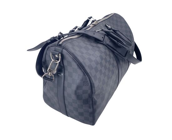 LOUIS VUITTON Borsa da Viaggio in Tela Col. Nero Keepall L LOUIS VUITTON Borsa da Viaggio in Tela Col. Nero Keepall L