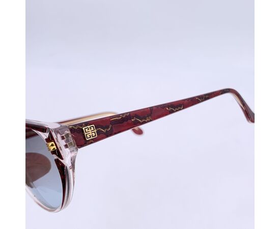 GIVENCHY Occhiali da Sole Vintage in Acetato Col. Rosso