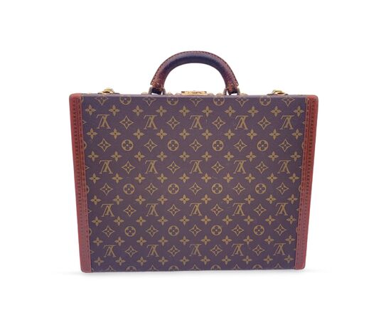 LOUIS VUITTON Borsa Ventiquattrore Vintage in Tela Col. Marrone President L LOUIS VUITTON Borsa Ventiquattrore Vintage in Tela Col. Marrone President L