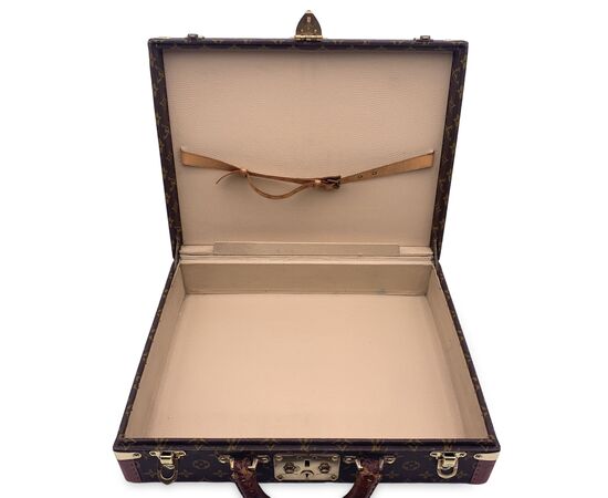 LOUIS VUITTON Borsa Ventiquattrore Vintage in Tela Col. Marrone President L LOUIS VUITTON Borsa Ventiquattrore Vintage in Tela Col. Marrone President L