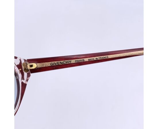 GIVENCHY Occhiali da Sole Vintage in Acetato Col. Rosso