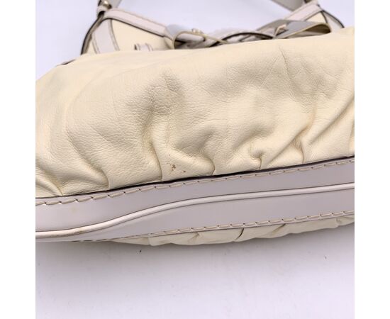 GUCCI Borsa Hobo in Pelle Col. Bianco Queen M GUCCI Borsa Hobo in Pelle Col. Bianco Queen M