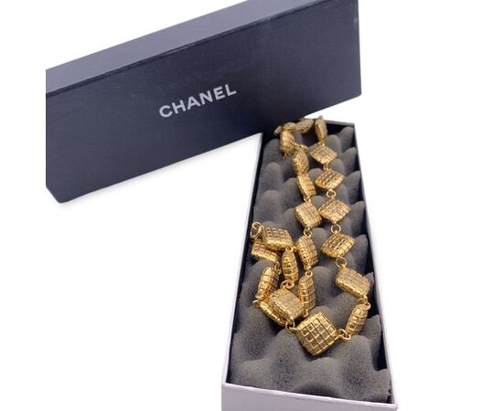 CHANEL Collana Vintage in Metallo Col. Oro -