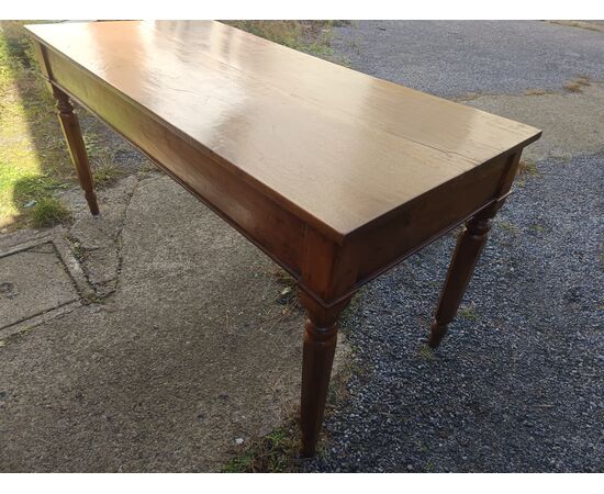 elegante tavolo / scrivania in noce