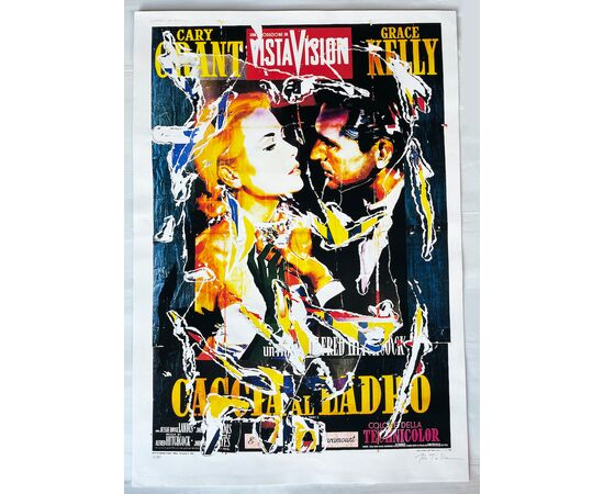 To Catch a Thief - Mimmo Rotella (1918-2006) To Catch a Thief - Mimmo Rotella (1918-2006)