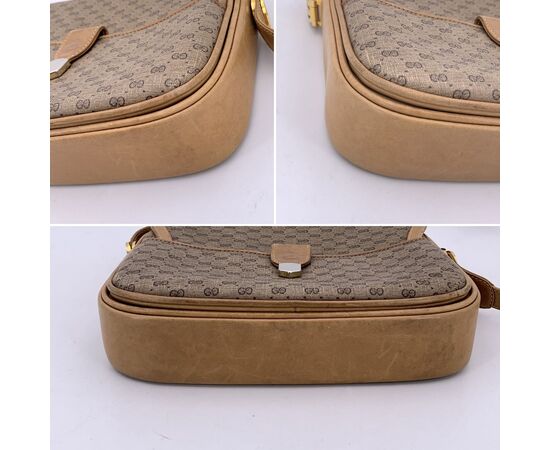 GUCCI Borsa a Tracolla Vintage in Tela Col. Beige Ophidia M