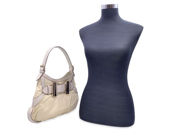 GUCCI Borsa Hobo in Pelle Col. Bianco Queen M GUCCI Borsa Hobo in Pelle Col. Bianco Queen M