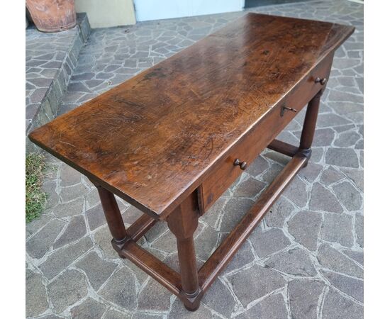 17th-century Tuscan oak refectory table