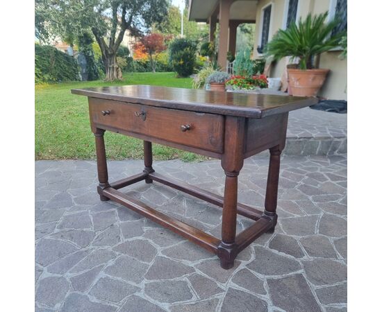 17th-century Tuscan oak refectory table