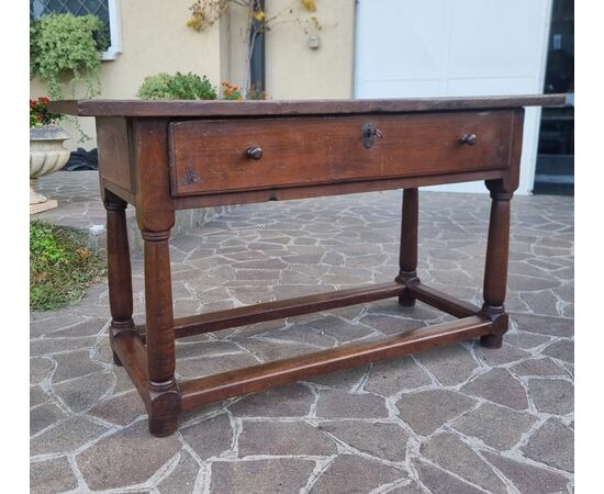 17th-century Tuscan oak refectory table