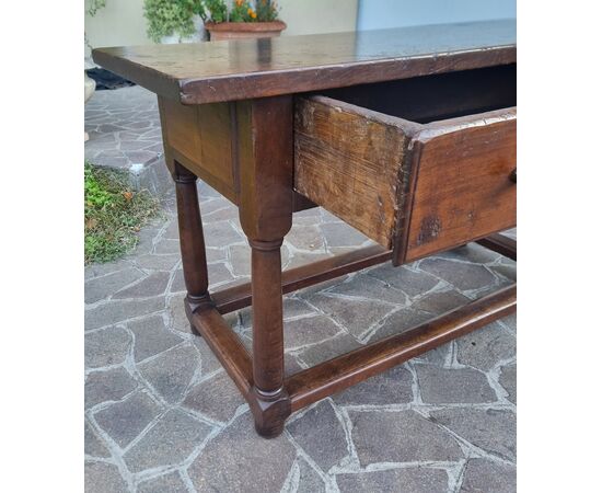 17th-century Tuscan oak refectory table