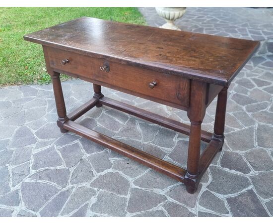 17th-century Tuscan oak refectory table