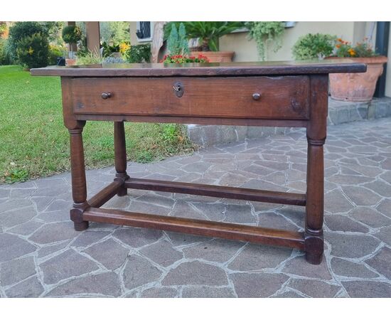 17th-century Tuscan oak refectory table