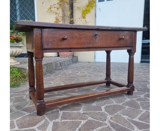 17th-century Tuscan oak refectory table