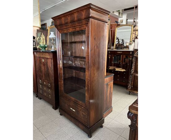 Mahogany display cabinet