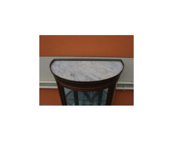 Napoleon III style one-door display cabinet cm L73xW39xH149