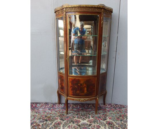 VETRINA STILE NAPOLEONE III EPOCA 800 Cm L86xP35xH159