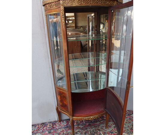 VETRINA STILE NAPOLEONE III EPOCA 800 Cm L86xP35xH159