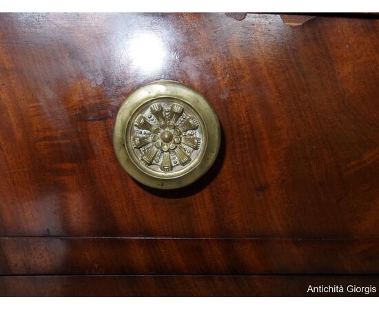 Empire Style Toilette Dresser with Mirror Empire Style Toilette Dresser with Mirror