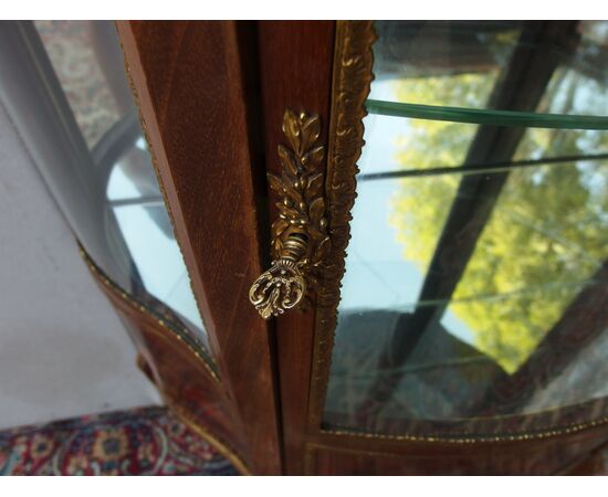 VETRINA STILE NAPOLEONE III EPOCA 800 Cm L86xP35xH159