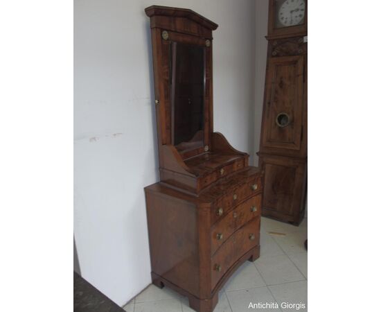 Empire Style Toilette Dresser with Mirror Empire Style Toilette Dresser with Mirror