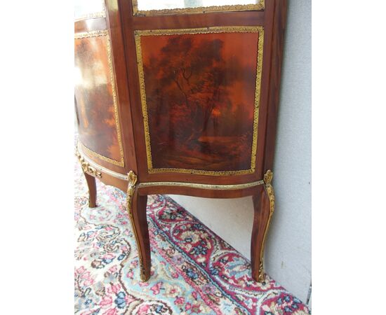 VETRINA STILE NAPOLEONE III EPOCA 800 Cm L86xP35xH159