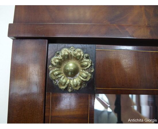 Empire Style Toilette Dresser with Mirror Empire Style Toilette Dresser with Mirror