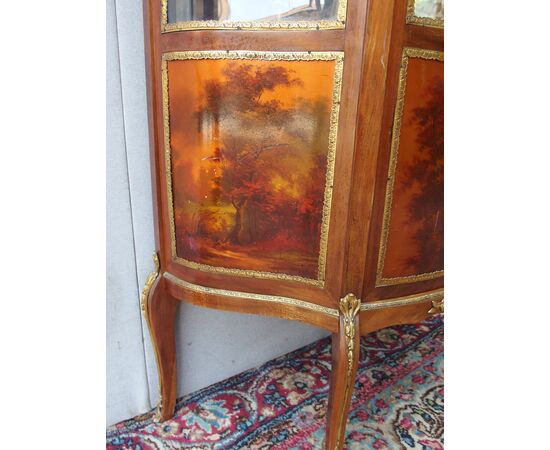 VETRINA STILE NAPOLEONE III EPOCA 800 Cm L86xP35xH159