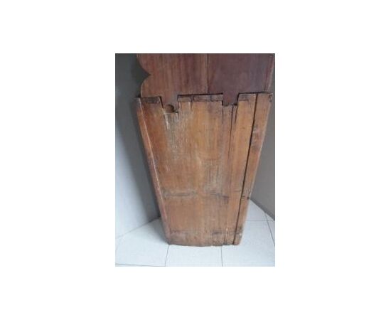 Louis XVI style cherry corner cabinet, late 18th century