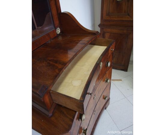 Empire Style Toilette Dresser with Mirror Empire Style Toilette Dresser with Mirror