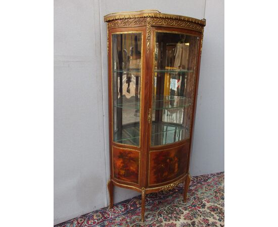 VETRINA STILE NAPOLEONE III EPOCA 800 Cm L86xP35xH159