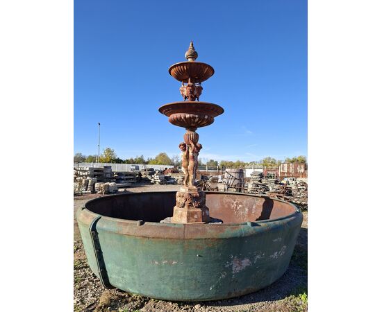 Cast iron fountain Cast iron fountain