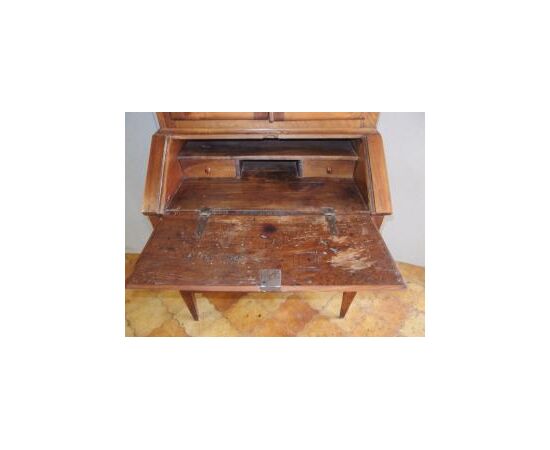 TRUMEAU STILE LUIGI XVI IN NOCE ITALIANO EPOCA 800 cm L 85xP48xH184