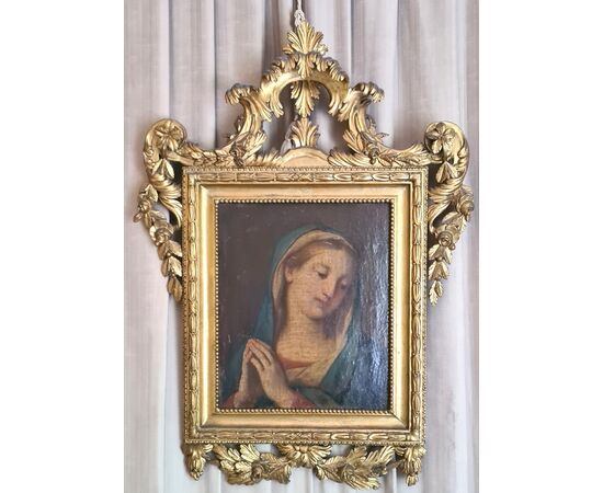 "MADONNA" Bolognese School, late 17th century.