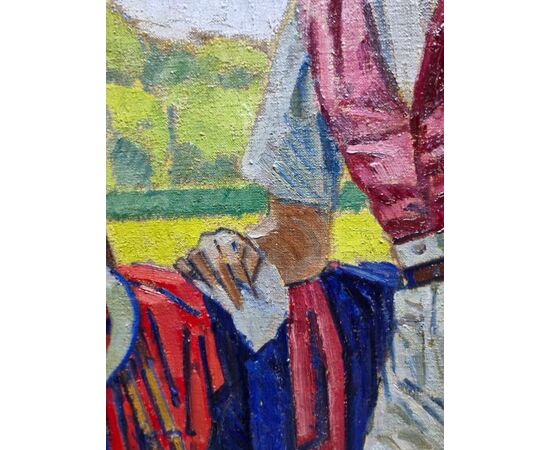 PORTRAIT IN POLO ATTIRE OF PRINCE LÉON RADZIWILL