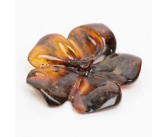 Dark amber flower - G/283 -