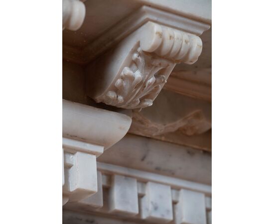 Important neo-Renaissance fireplace, 19th century Important neo-Renaissance fireplace, 19th century