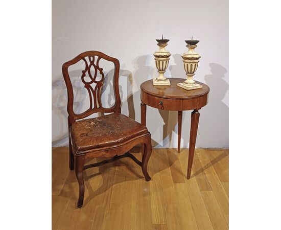 LOUIS XVI WALNUT TABLE, SECOND HALF OF THE 18TH CENTURY